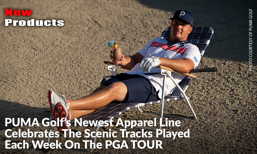 PUMA’s Tracks Collection Inspired By The Most Popular Stops On The PGA TOUR. Each Location Is A New World Waiting To Be Unlocked And A Capsule Waiting To Be Acquired.