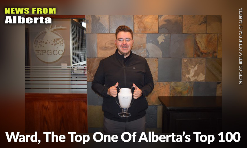 Chris Ward From The Edmonton Petroleum G&CC Was The Winner Of The Annual Professional Top 100, Claiming The Title By A Single Point Over Last Year's Winner, Sean Thompson. Chris Ward