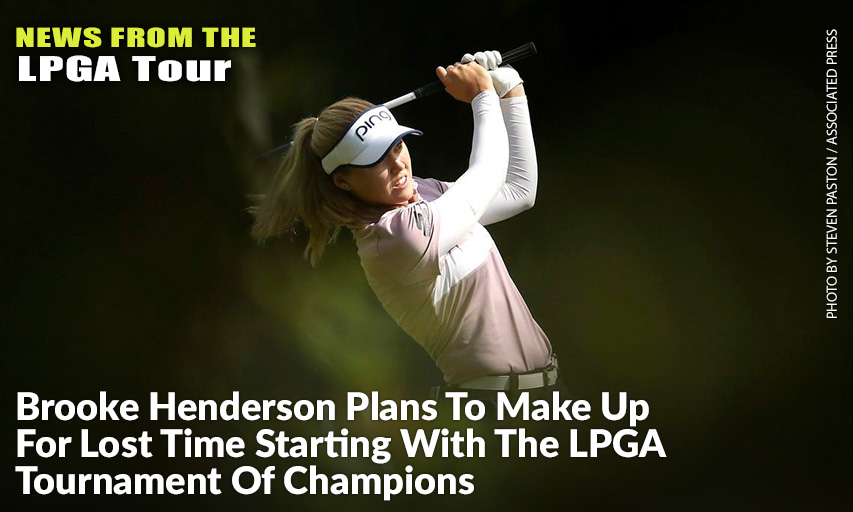 Limited To 10 Tournaments In 2020, Canadian Brooke Henderson Cracked The Top 10 In Six Of Them, And Starts 2021 Ranked Sixth In The World. Brooke Henderson