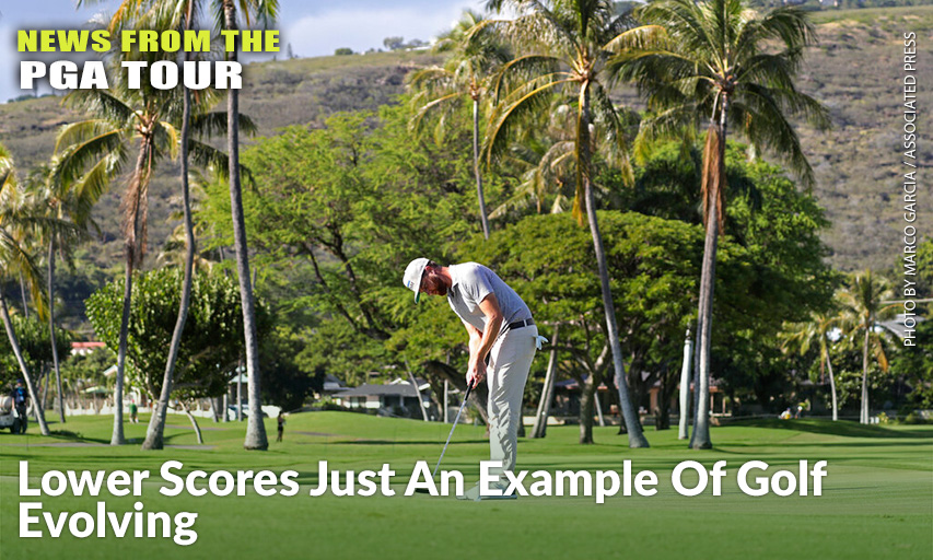 Chris Kirk Putts On The 13th Green During The Third Round At The 2021 Sony Open. Chris Kirk