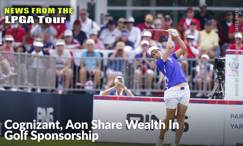 Europe’s Carlota Ciganda Drives Off The 12th Tee During A Four-Ball Match For The 2021 Solheim Cup. Ciganda Was The First Winner Of The Aon Risk-Reward Challenge, Which Offered Equal Bonus Money Of $1 Million To Men & Women. Carlota Ciganda