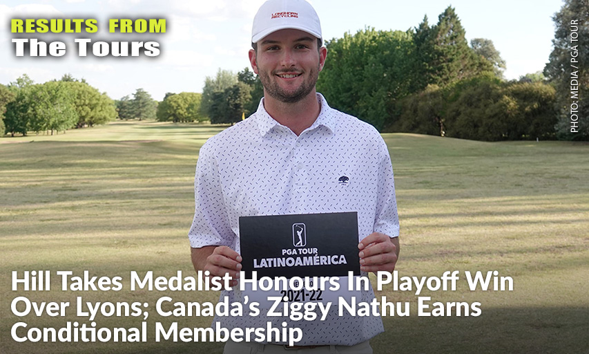 John Hill Will Be Exempt Into Every PGA TOUR Latinoamérica Tournament This Season. John Hill