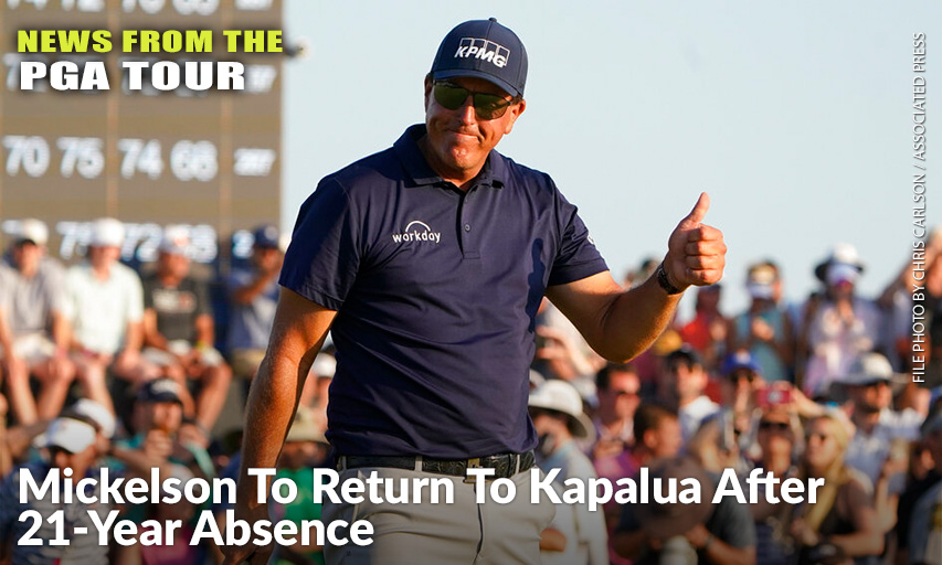 Phil Mickelson Celebrates After Winning The Final Round At The 2021 PGA Championship. Phil Mickelson
