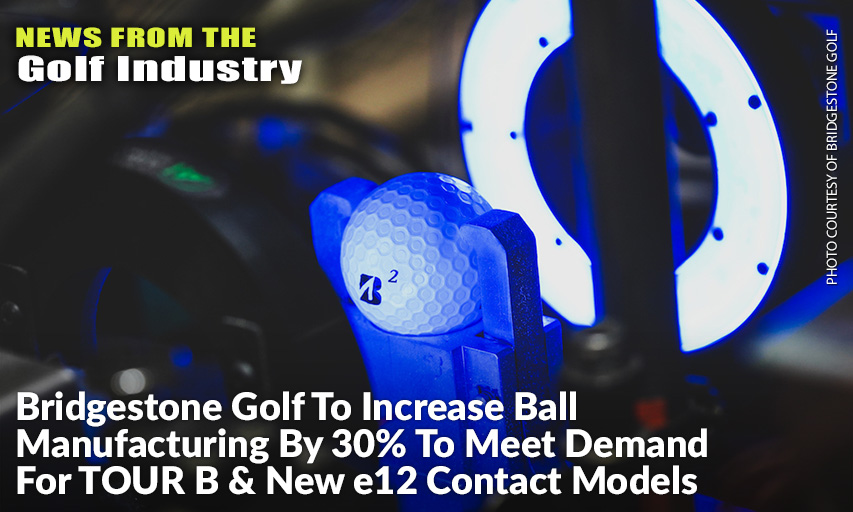Leader In Golf Ball Technology To Significantly Ramp Up Production.