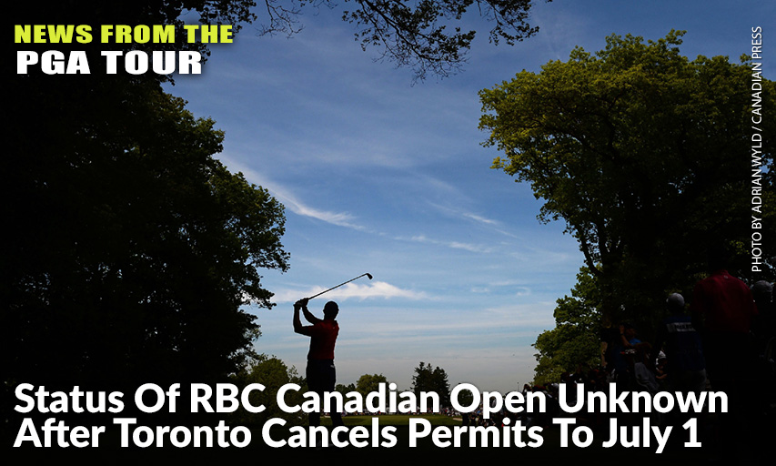 Rory McIlroy Hits His Tee Shot On The Eighth Hole During The Final Round Of The 2019 Canadian Open. Rory McIlroy
