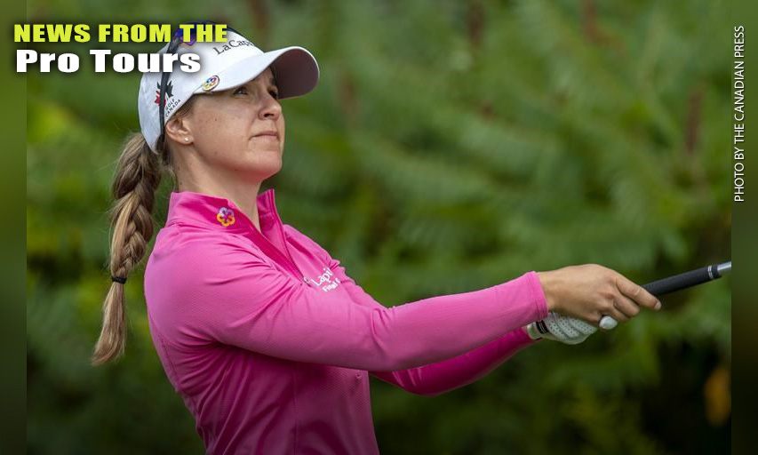 Anne-Catherine Tanguay returns to pro golf