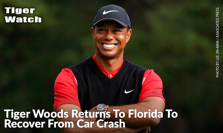 Tiger Woods Smiles During The Winner's Ceremony After Winning The 2019 ZOZO Championship.