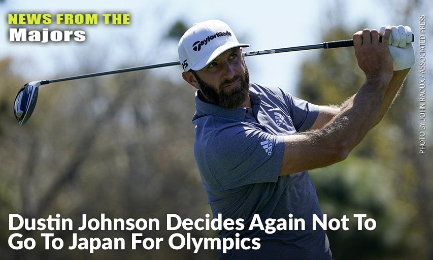 Dustin Johnson During The Second Round Of The 2021 THE PLAYERS Championship. Dustin Johnson