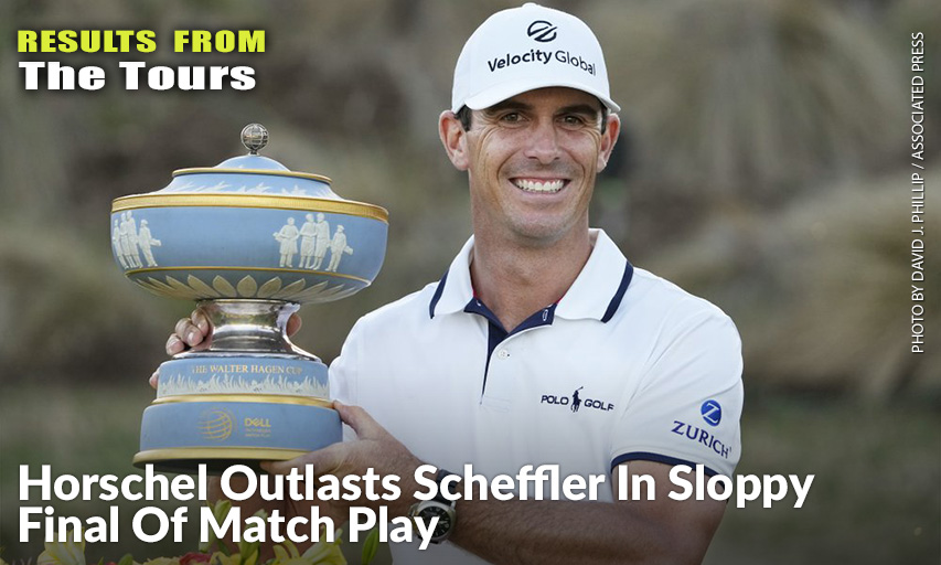 2014 FedExCup Champion Billy Horschel Now Has Six TOUR Wins After WGC-Dell Technologies Match Play Victory.
