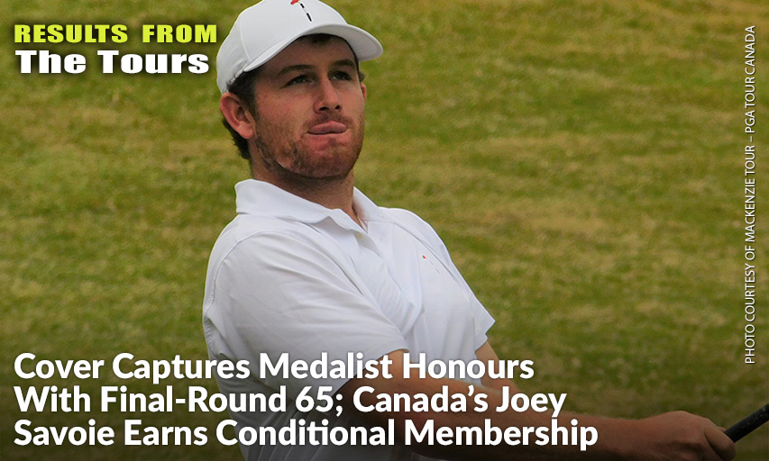 Patrick Cover Turned Pro In 2018 And Spent The 2019 Season Playing On PGA TOUR Series-China. Patrick Cover