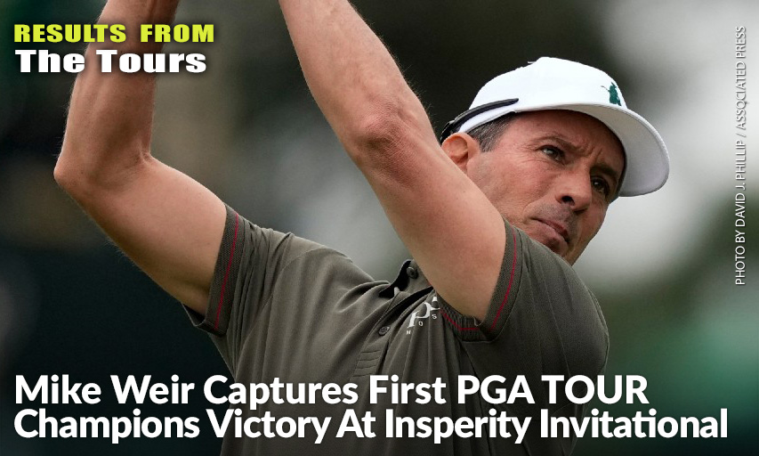 Mike Weir wins Insperity Invitational