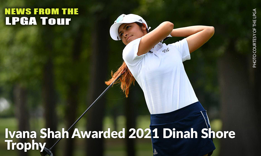 Ivana Shah Honoured For Golf Excellence, Leadership Skills, And Community Service. Ivana Shah