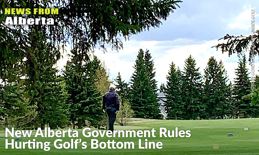 One Is The Loneliest Number: While Golf Courses In Alberta Remain Busy It's Because Many Golfers Are Teeing Off As Singles Or Twosomes Following New COVID-19 Guidelines For High Case Areas Put In Place In Early May. It's Hoped Things Will Get Back To Normal, With Foursomes Once Again Allowed, Sometime In The Next Week.