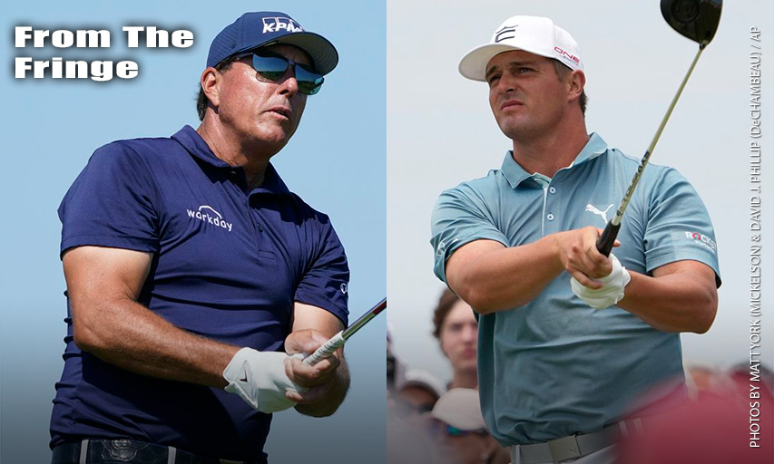 Phil Mickelson and Bryson DeChambeau