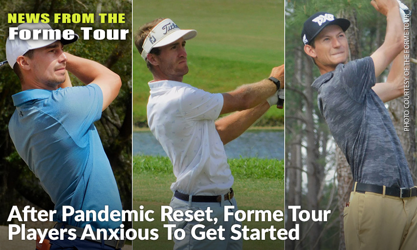 Michael Nagy, Justin Doeden, And Garett Reband Will Be Three Players To Watch This Year On The Forme Tour. The Schedule Starts With The L&J Golf Championship At Jennings Mill Country Club.