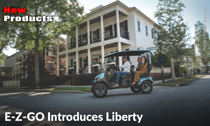 First Personal Transportation Vehicle To Offer Four Forward-Facing Seats In Compact, Golf Car-Sized Footprint.