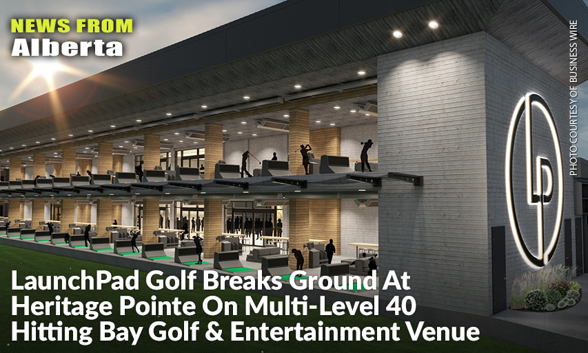 LaunchPad Golf Heritage Pointe Exterior Rendering