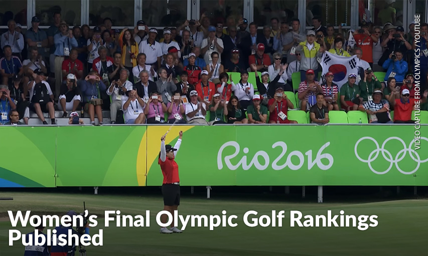 Korea’s Inbee Park Won A Gold Medal In The Women's Individual Stroke Play Final In Rio 2016. Inbee Park Won
