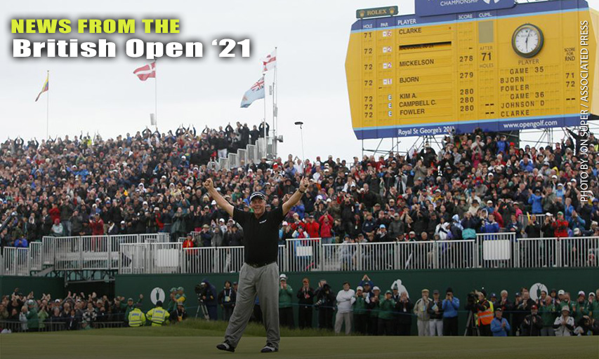 Darren Clarke 2011 British Open winner