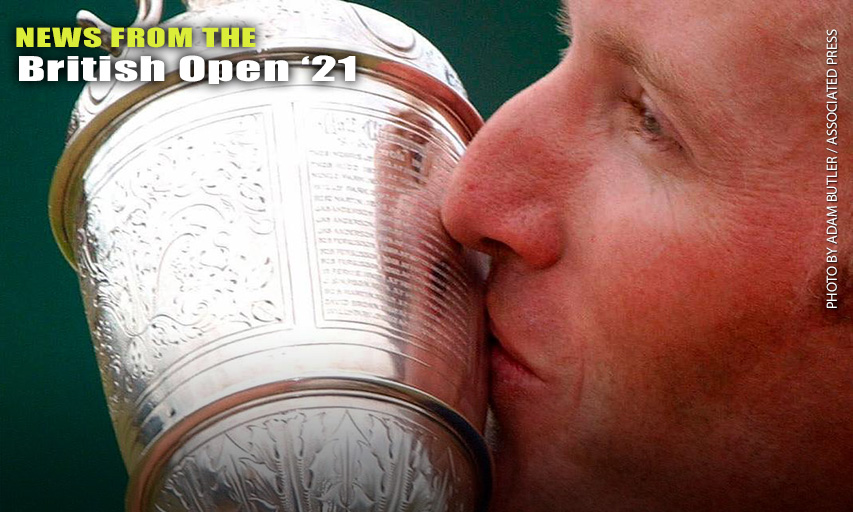 David Duval 2001 British Open winner