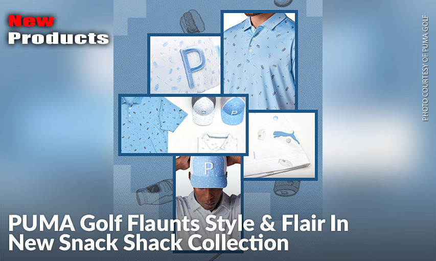 PUMA’s New Snack Shack Collection Combines Effortless Style & Authenticity For A Laid-Back Look On The Golf Course.