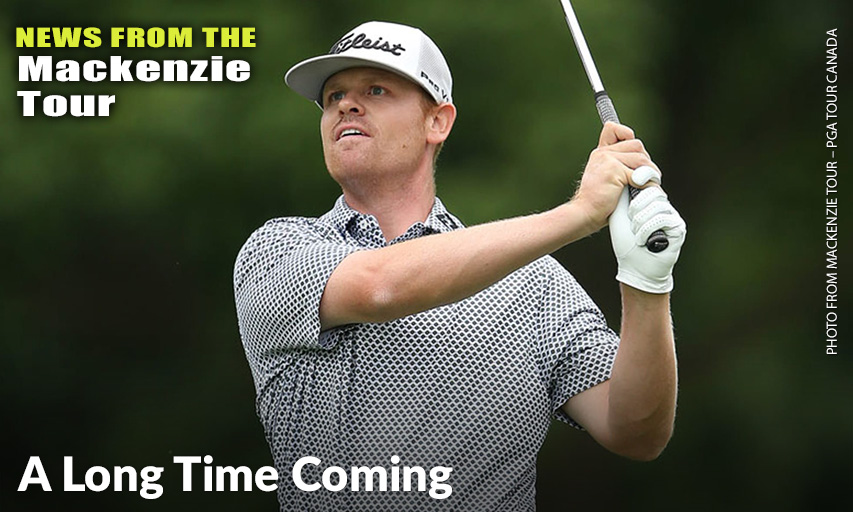 Patrick Fishburn Won The Canada Life Championship, The Last Event Of The Mackenzie Tour-PGA TOUR Canada Season. Patrick Fishburn