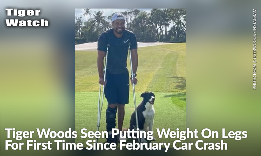 Tiger Woods Shared This Photo On His Instagram Account Back In April.