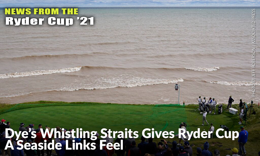 Team Europe’s Tommy Fleetwood Hits A Tee Shot On The Seventh Hole During A Practice Day At The Ryder Cup.