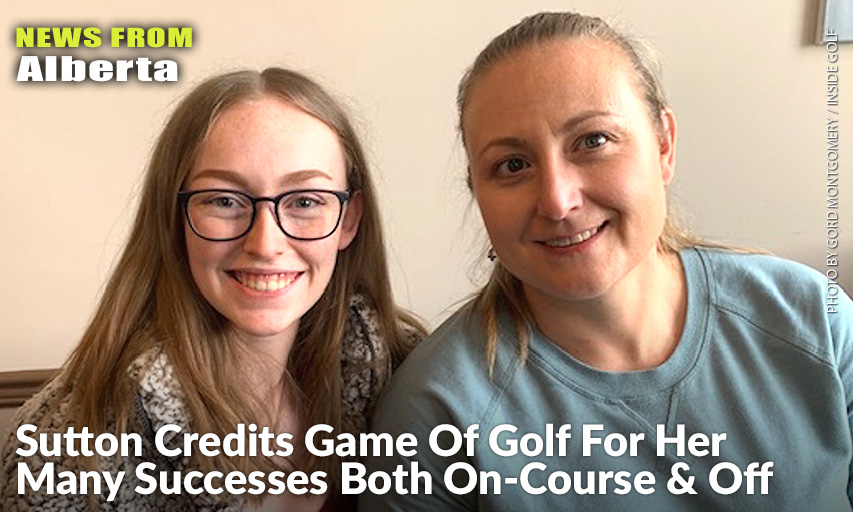 The Game Of Golf Has Led This Pair, D’arci Sutton (L) & Jil Swenson, Into A Long-Time Friendship That Began When Jil, A CPGA Professional, First Introduced D’arci To The Sport In The Proper Manner When She Was But Four Years Old. The Pair Remain Friends To This Day.
