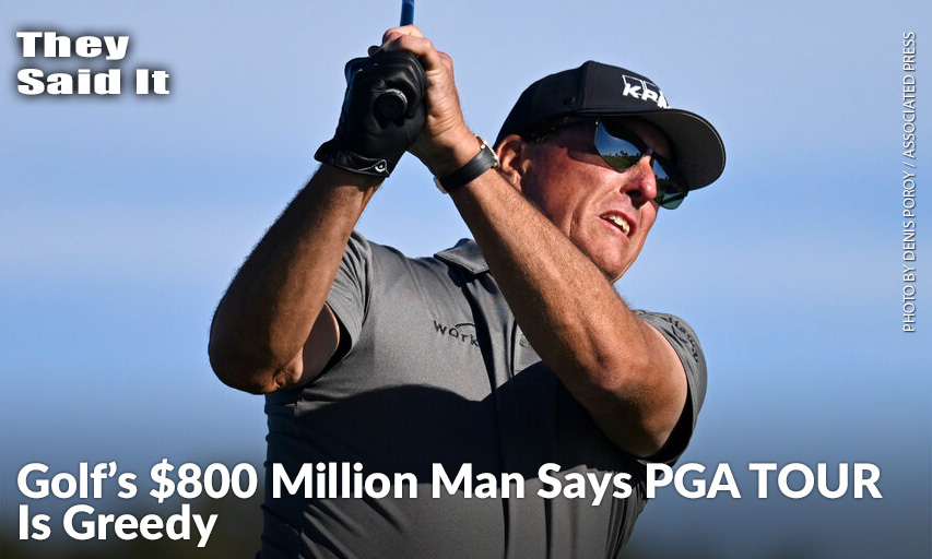 Phil Mickelson Hits His Tee Shot On The Fifth Hole Of The South Course At Torrey Pines During The First Round Of The 2022 Farmers Insurance Open. Phil Mickelson