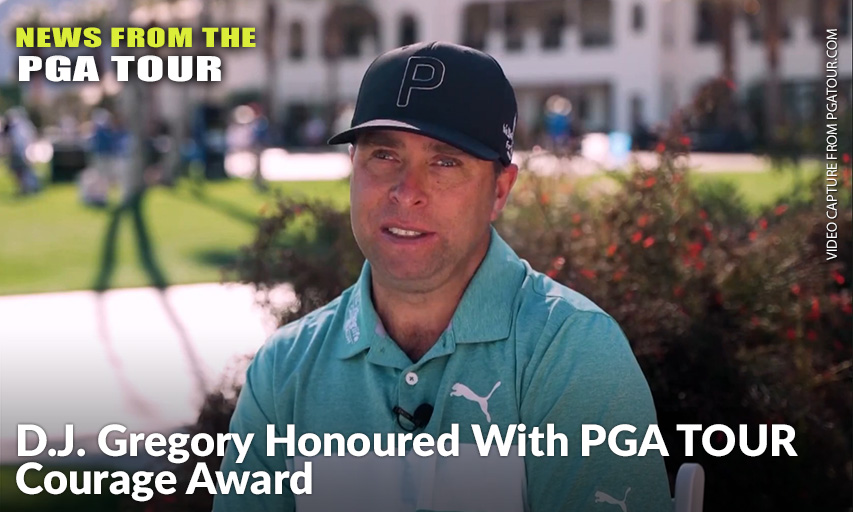 Gregory – First Non-Player To Receive Prestigious Award – Has Raised $1 Million For Children’s Charities Through Walking For Kids Foundation.