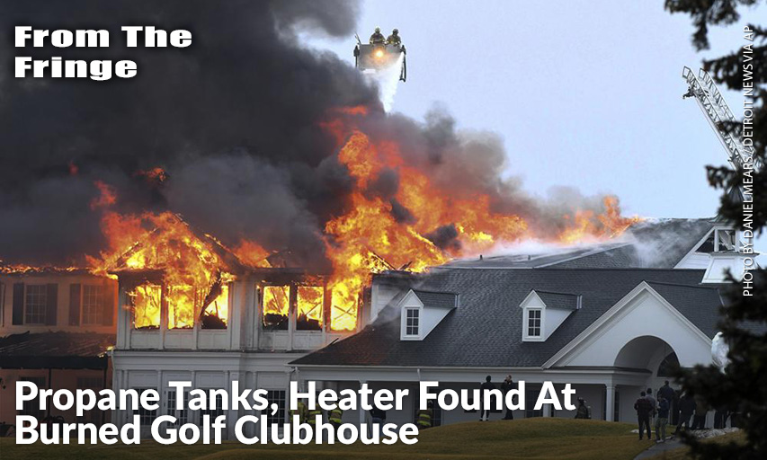A Fire Burns At The Main Building At Oakland Hills Country Club. Firefighters Battled A Blaze At A More Than Century-Old Country Club That’s Hosted Several Major Golf Tournaments & Is One Of Michigan’s Most Exclusive Golf Clubs. Oakland Hills Country Club