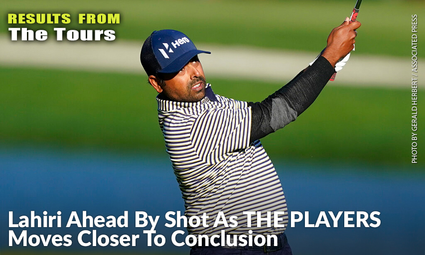 Anirban Lahiri Hits From The Fairway On The Sixth Hole During The Third Round Of Play In THE PLAYERS Championship. Anirban Lahiri