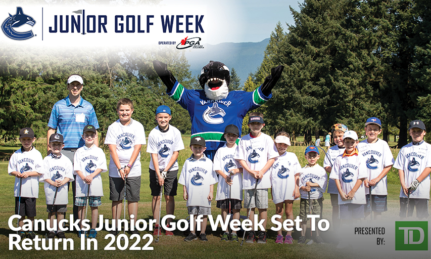 The PGA of BC Is Excited To Announce The Return Of Canucks Junior Golf Week, Which Serves As An Outlet To Have Kids Learn Golf Skills That Can Complement Other Sports & Life As A Whole.