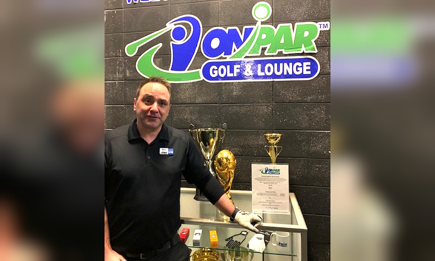 Ryan Latta, The Manager Of On Par Golf & Lounge In Spruce Grove, AB, Where Winters Can Be Long, Suggests That The Good Aspects Of Indoor Simulator Golf Outweigh The Bad & It’s Not Difficult To Transfer Your Swing From Inside To Outdoors When The Weather Warms Up. (Photo by Gord Montgomery) Ryan Latta